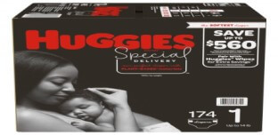 COUCHE HUGGIES SPECIAL DELIVERY TAILLE 1- 174 DIAPERS – Babelle